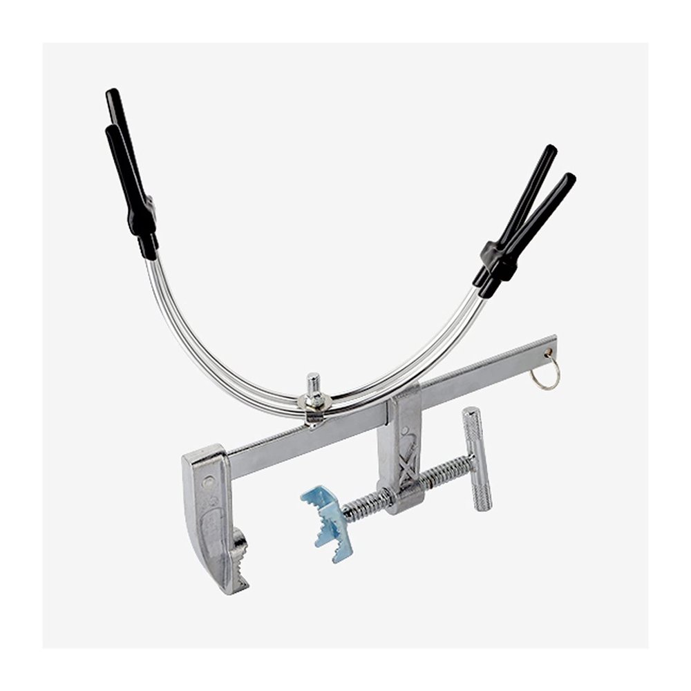 DYPASA Vertical Fishing Rod Holder Metal Raft Fishing Bracket Bridge Fishing Raft Rod Fishing Rod Stainless Steel Frame Multifunctional Wall Mounted Fishing Rod Rack