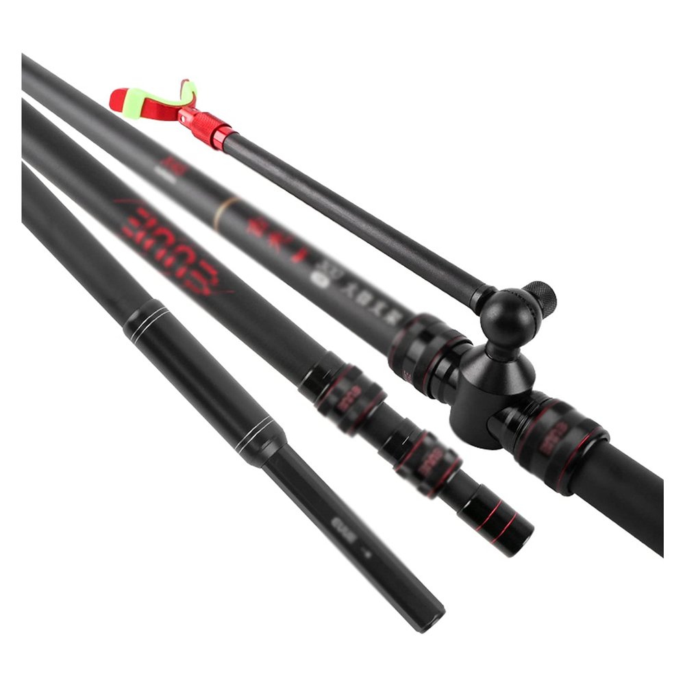 DYPASA Vertical Fishing Rod Holder 3m Large Pole Bracket Gun Turret Carbon Super Hard Fishing Rod Bracket Gun Turret Strut Wall Mounted Fishing Rod Rack