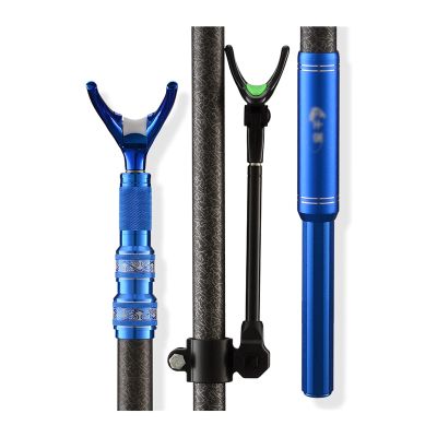 Vertical Fishing Rod Holder Fish Pole Bracket Adjustable Extending Rod Rest Detachable Pole Stand Rack Fishing Gear Accessory Tool For Bank Fishing Rod Rack Stand Wall Mounted Fishing Rod Rack ( Color