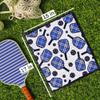 Millie Rose Pickleball Towels in Fashionable Prints - Cute 15x17 inch Microfiber & Cotton Athletic Towels with Carabiner Clip - Pickleball Accessories, Pickleball Gifts (Dink Dink) view 2