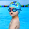 3 Pieces Kids Swim Caps Toddlers Swimming Caps Silicone Swim Cap for Boys Girls (Age 4-12) Baby Waterproof Cartoon Bathing Hats for Long and Short Hair (Boy Style) view 3