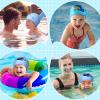 3 Pieces Kids Swim Caps Toddlers Swimming Caps Silicone Swim Cap for Boys Girls (Age 4-12) Baby Waterproof Cartoon Bathing Hats for Long and Short Hair (Boy Style) view 4