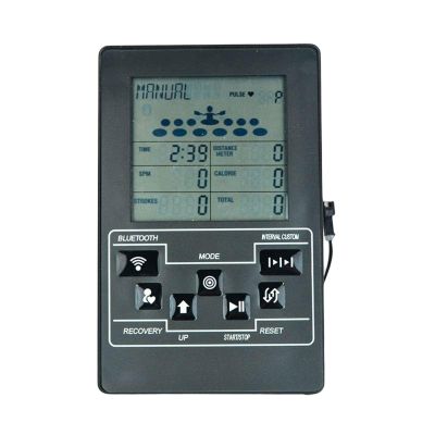 rockible Home Rowing Machine Monitor Adjustable Durable Odometer Automatic Replacement Parts Speedometer Counter for Home Fitness Riding Bike Device