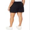 Gloria Vanderbilt Womens Trapunto Self Belt Vacation Shorts, Black, 14 US view 4