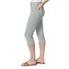 Gloria Vanderbilt Womens Amanda Pull On Bermuda Shorts, Eucalyptus, 6 US view 2