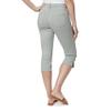 Gloria Vanderbilt Womens Amanda Pull On Bermuda Shorts, Eucalyptus, 6 US view 3
