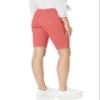 Gloria Vanderbilt Womens Amanda Pull On Bermuda Shorts, Persimmon, 6 US view 4