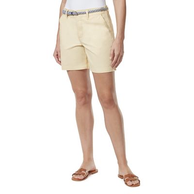 Gloria Vanderbilt Women's Midrise Belted Trouser Short