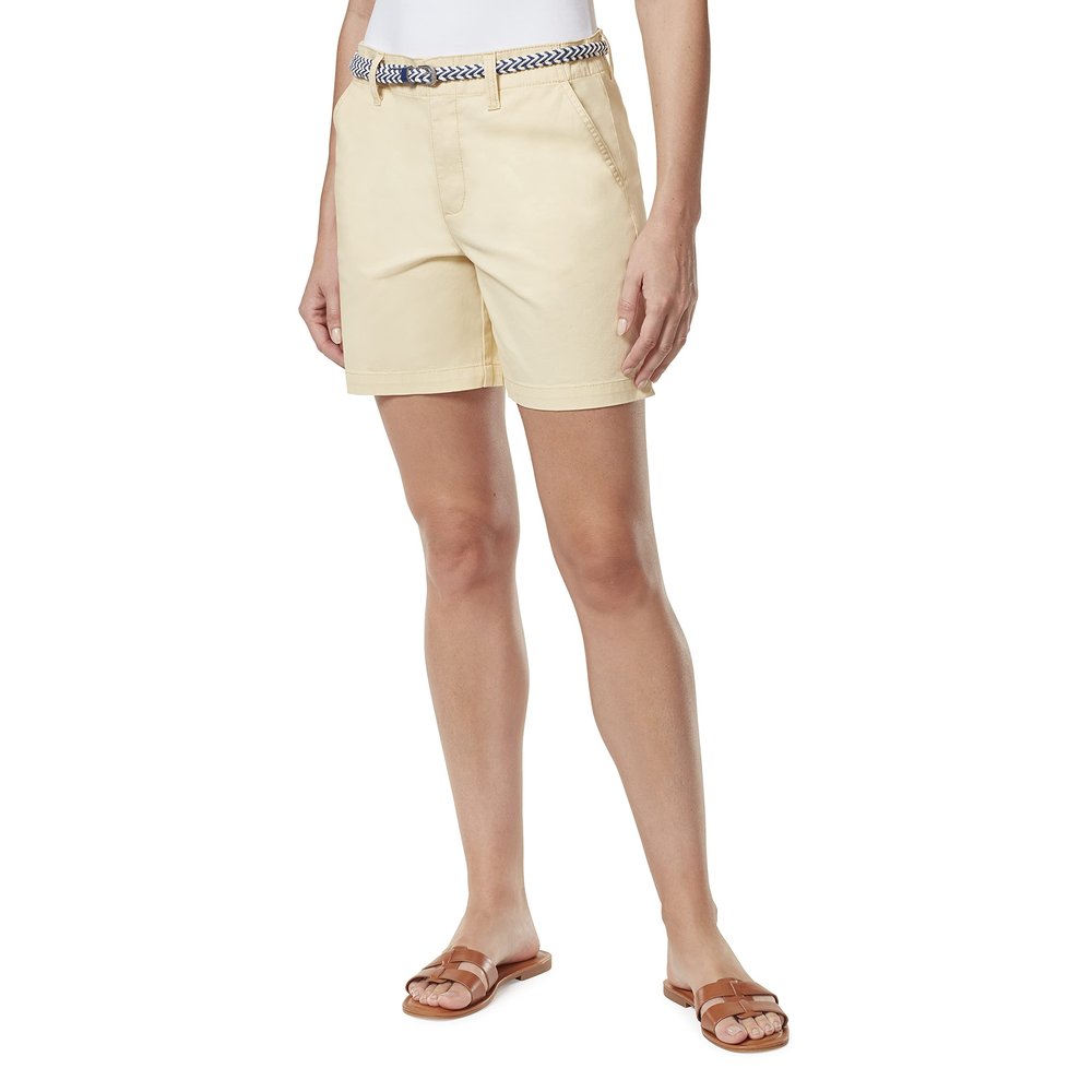 Gloria Vanderbilt Women's Midrise Belted Trouser Short