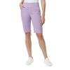 Gloria Vanderbilt Womens Amanda Pull On Bermuda Shorts, Sweet Violet, 8 US view 1