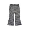RUKOSU Toddler Baby Girl Bell Bottom Flare Pants Casual Elastic Waist Long Pants Leggings Trousers Plaid 2T view 1