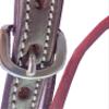 Leatherera Quality Leatherbeaded Browband Headstall Western Horse Tack view 4