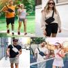 Men's And Women's Waist Bags, Crossbody Bags, Adjustable Shoulder Straps, For Outdoor Sports Travel Running Hiking Bike view 2