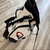 Golf Bag with Stand. Stylish White IAO (Improvise Adapt Overcome) This Golf Bag is Your Visual Reminder to IAO for a Solid Round of Golf! view 3