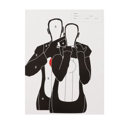 10 Pack Paper, Copper Sheet Pattern Sheets for Tactical Training & Archery Practice (45x32cm)