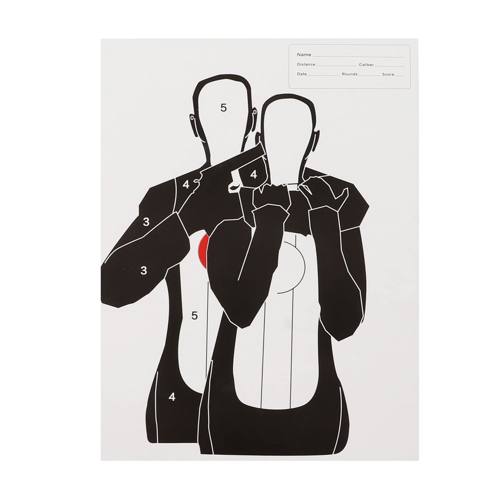 10 Pack Paper, Copper Sheet Pattern Sheets for Tactical Training & Archery Practice (45x32cm)