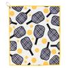 Millie Rose Pickleball Towels in Fashionable Prints - Cute 15x17 inch Microfiber & Cotton Athletic Towels with Carabiner Clip - Pickleball Accessories, Pickleball Gifts (Pickleball Love) view 1