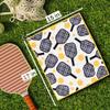 Millie Rose Pickleball Towels in Fashionable Prints - Cute 15x17 inch Microfiber & Cotton Athletic Towels with Carabiner Clip - Pickleball Accessories, Pickleball Gifts (Pickleball Love) view 2