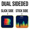 ACA Synergy Edge Professional Cornhole Bags Dual Sided 6x6 Retro Sasquatch Navy view 4