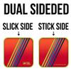 ACA Synergy Edge Professional Cornhole Bags Dual Sided 6x6 Retro Stripes Red view 4