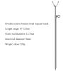 DYPASA Vertical Fishing Rod Holder Stainless Steel Ground Insertion Y-Shaped Bracket Sea Pole Throwing Rod Insertion Ground Simple Fishing Rod Holder Wall Mounted Fishing Rod Rack (Size : 1) view 2