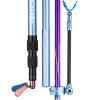 DYPASA Vertical Fishing Rod Holder Fishing Rod Holder Carbon Ultra-Light and Super Hard Fishing Chair Rod Hanging Wall Mounted Fishing Rod Rack (Color : Purple, Size : 2.4M) view 1