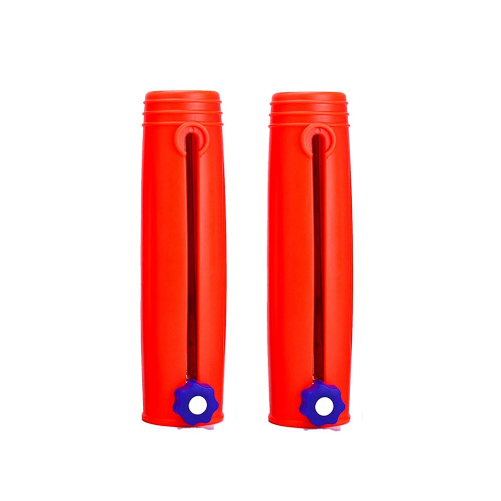 Vertical Fishing Rod Holder Vertical Rod Tube Fishing Rod Tube Fishing Vertical Rod Device Sea Pole Throwing Rod Bracket Insertion Tube Wall Mounted Fishing Rod Rack (Color : Orange)