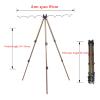 DYPASA Vertical Fishing Rod Holder Triangular Telescopic Pole-Throwing Tripod Aluminum Alloy Multi-Function Sea Pole Bracket Wall Mounted Fishing Rod Rack (Size : 1) view 2