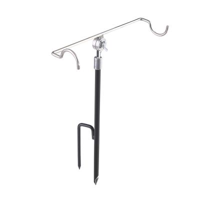 DYPASA Vertical Fishing Rod Holder Stainless Steel Portable Fishing Rod Bracket Fishing Turret Stand Pole Stand Angler Pole Sea Pole Stand Plug Wall Mounted Fishing Rod Rack