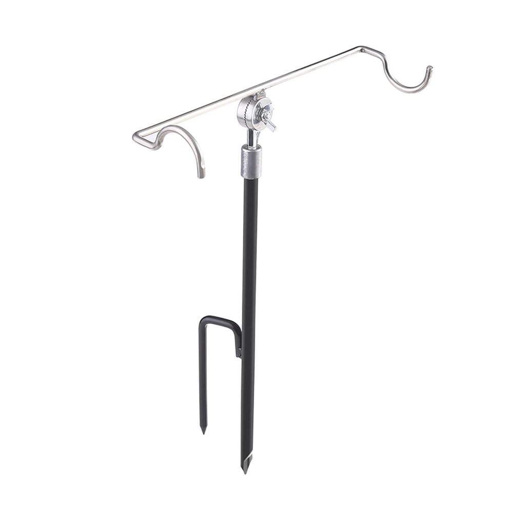 DYPASA Vertical Fishing Rod Holder Stainless Steel Portable Fishing Rod Bracket Fishing Turret Stand Pole Stand Angler Pole Sea Pole Stand Plug Wall Mounted Fishing Rod Rack