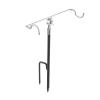DYPASA Vertical Fishing Rod Holder Stainless Steel Portable Fishing Rod Bracket Fishing Turret Stand Pole Stand Angler Pole Sea Pole Stand Plug Wall Mounted Fishing Rod Rack view 1