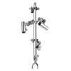 Vertical Fishing Rod Holder Multifunctional Fishing Universal Four-in-one Double Turret Support Rod Holder for Wild Fishing Wall Mounted Fishing Rod Rack view 1