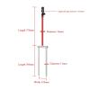 DYPASA Vertical Fishing Rod Holder Fast Rod Rack Plug-in Support Gun Stand Aluminum Alloy Ground Plug-in Support Rod Rack Fishing Gear Wall Mounted Fishing Rod Rack (Color : Rojo) view 2