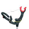 DYPASA Vertical Fishing Rod Holder Thickened Aluminum Alloy Rock Fishing Barrel Rod Rack Sea Rod Bracket Segmented Nest Barrel Rod Rack Wall Mounted Fishing Rod Rack (Size : 1) view 2