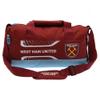 West Ham United FC Flash Duffle Bag (One Size) (Claret Red/Sky Blue) view 1
