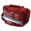 West Ham United FC Flash Duffle Bag (One Size) (Claret Red/Sky Blue) view 3