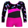 Moggemol Kids Girls Long Sleeve Leotards with Shorts Sets 2 Pieces Gymnastics Dance Outfits Dancewear Tracksuit Pegasus 14 Years view 3