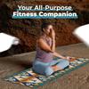 Yune Siskiyou - Extra Thick Pendleton Workout Mat - Anti-Tear & Non-Slip Gymnastics & Fitness Mat for Yoga, Pilates & Floor Workouts view 3