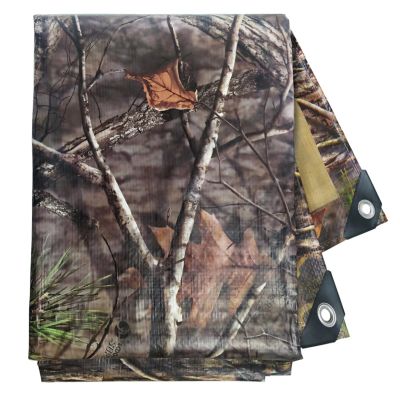 Tongcamo Heavy Duty 9 Mil Tarp Cover Waterproof UV Resistant Tarpaulin Used for Outdoor, Hunting, Camping, Backpacking, Canopy Tent, Ground Tarp, Cover Boat, Motorcycles, Roofs, Wood