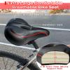 Oversized Bike Seat for Peloton Bike & Bike Plus, Comfort Exercise or Road and Electric Bike Seat Cushion Extra Wide, Bike Saddle Replacement for Women & Men view 3