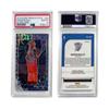 Darius Bazley 2019-20 NBA Hoops Premium Stock Rookie Card Silver Laser PSA10 Gem MT view 2