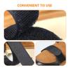 VANZACK Ice Shoes Grippers Elastic Shoe Laces 4Pcs Traction Strap Crampons Strap Crampons Supplies Mens view 3
