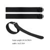 VANZACK Ice Shoes Grippers Elastic Shoe Laces 4Pcs Traction Strap Crampons Strap Crampons Supplies Mens view 4
