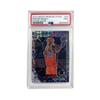 Darius Bazley 2019-20 NBA Hoops Premium Stock Rookie Card Silver Laser PSA 9 view 1