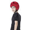Kids Flag Football Helmet, Youth Soft Shell Helmets for 7 V 7 Football, Adjustable Padded Rugby Headgear Scrum Cap Soccer Helmet Lightweight Protective Sports Gear for Boys & Girls (Ages 8-14) view 3