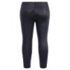 Kvysinly Girls Shiny Metallic Leggings Athletic Gymnastics Pants Hip-hop Jazz Street Dance Tights Footless Trousers Black 5-6 Years view 2
