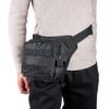 Nylon Waist Bag Drop Leg Bag Hiking Waist Pack for Men Women Motorcycle Cycling Riding Travel Thigh Bag Pocket for Outdoor Sports (Black) view 4