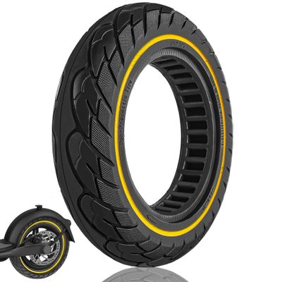 Felixstory 10x2.125 Tubeless Solid Scooter Tire, Fit for Gotrax G4/G Max Ultra/G30LP Plus, Ninebot F25/F30/F35/F40/F65/D18W/D28U, isinwheel S9 Electric Scooter