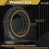 Felixstory 10x2.125 Tubeless Solid Scooter Tire, Fit for Gotrax G4/G Max Ultra/G30LP Plus, Ninebot F25/F30/F35/F40/F65/D18W/D28U, isinwheel S9 Electric Scooter view 3