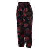 MALAIDOG Trendy Summer Capri Pants for Women Cotton Linen Loose Fit Elastic Waisted Wide Leg Cropped Lounge Trousers view 3